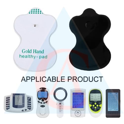 CA Health Herald Tens Digital Therapy Machine Electrodes Pads (Pack Of 10(5pair) Electrotherapy Device Tens Electrodes Pads CA Health Herald Tens Digital Therapy Machine Electrodes Pads (Pack Of 10(5pair) Electrotherapy Device Tens Electrodes Pads