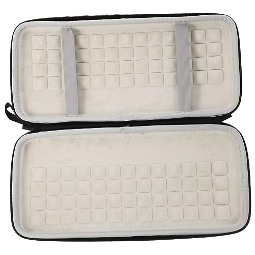 CIYODO Estuche de Almacenamiento Mecánico Inalámbrico Bolso de PU Compatible con Protección Salpicaduras Portátil