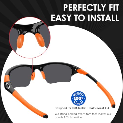 Image of BLAZERBUCK Replacement Sock Kits Earsocks & Nosepieces for Oakley Half Jacket XLJ Sunglass