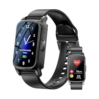 Fajocru Fall Detection Smart Watch for Seniors with GPS Tracking, SOS Alert & HD Video Call, Waterproof Fitness Tracker for Dementia/Alzheimer’s, 4G Safety (Black)