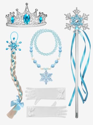 UPORPOR Princess Costume for Girls, RGB LED Light Up Syncs Music App Control, Toddler Princess Dress Up Halloween Costume