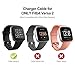 Mostof 2-Pack Compatible with Fitbit Versa 2 Charger, Accessories Charging Dock with Cable Replacement for ONLY Fitbit Versa 2