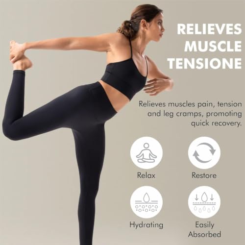 Image of Total Relief Magnesium Cream for Nerves - Fast-Absorbing MSM & Arnica Cream | Herbal Arnica & Mugwort Extract | Fast Absorbing Back, Neck, Knee & Leg Pain Relief Balm | Non-Greasy Muscle Gel 100g (Pack Of 1 -100gm)