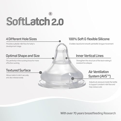 Image of Pigeon Softlatch 2.0 Steel Bottle 250ml | Baby Feeding Bottle