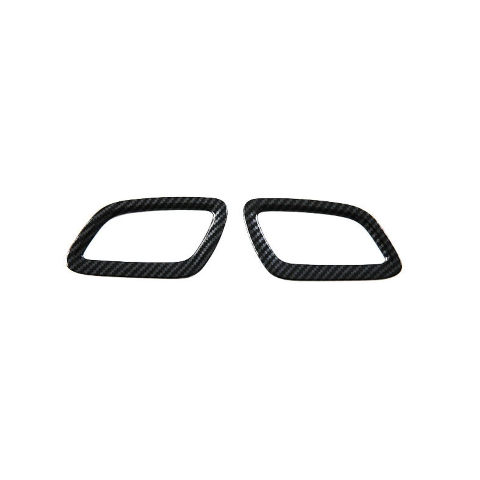 QBKGMEWCA Front Upper Air Vent Trim Interior Modification Accessory Compatible for Toyota Fortuner 2022(Type1 2pcs)