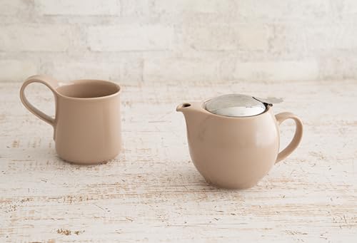 Taza de Cerámica ZERO JAPAN Bee House 9 oz Beige miniatura 3
