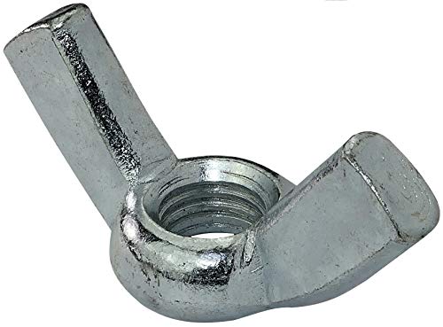 AERZETIX - Juego de 5 - Tuercas Mariposas/Orejas - Tuercas de Aleta - Acero galvanizado - Rosca M14 Métrica Hembra - Bricolaje - Color plata - C45460