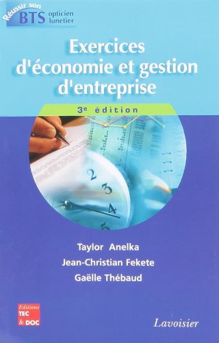 Télécharger Exercices d'économie et de gestion d'entreprise Francais PDF