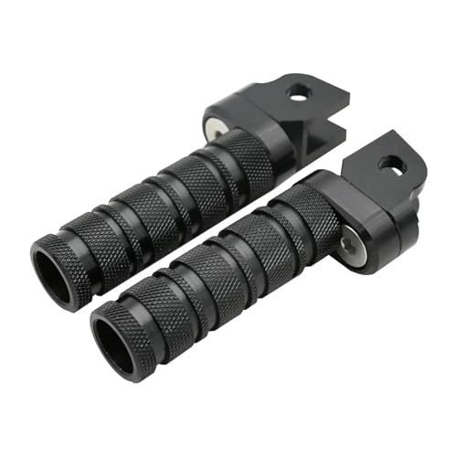 Motorrad-Fußrasten Für Suzuki GSX S750 S1000 S100F 250R Für CBR250R CBR300R CBR400R CBR500R Motorrad CNC Pedal Fußrasten(Schwarz)