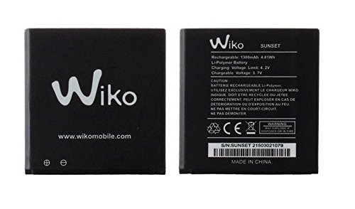 Theoutlettablet® Batterie Replacement pour Smartphone WIKO Sunset - Sunset 2 - Goa Cover