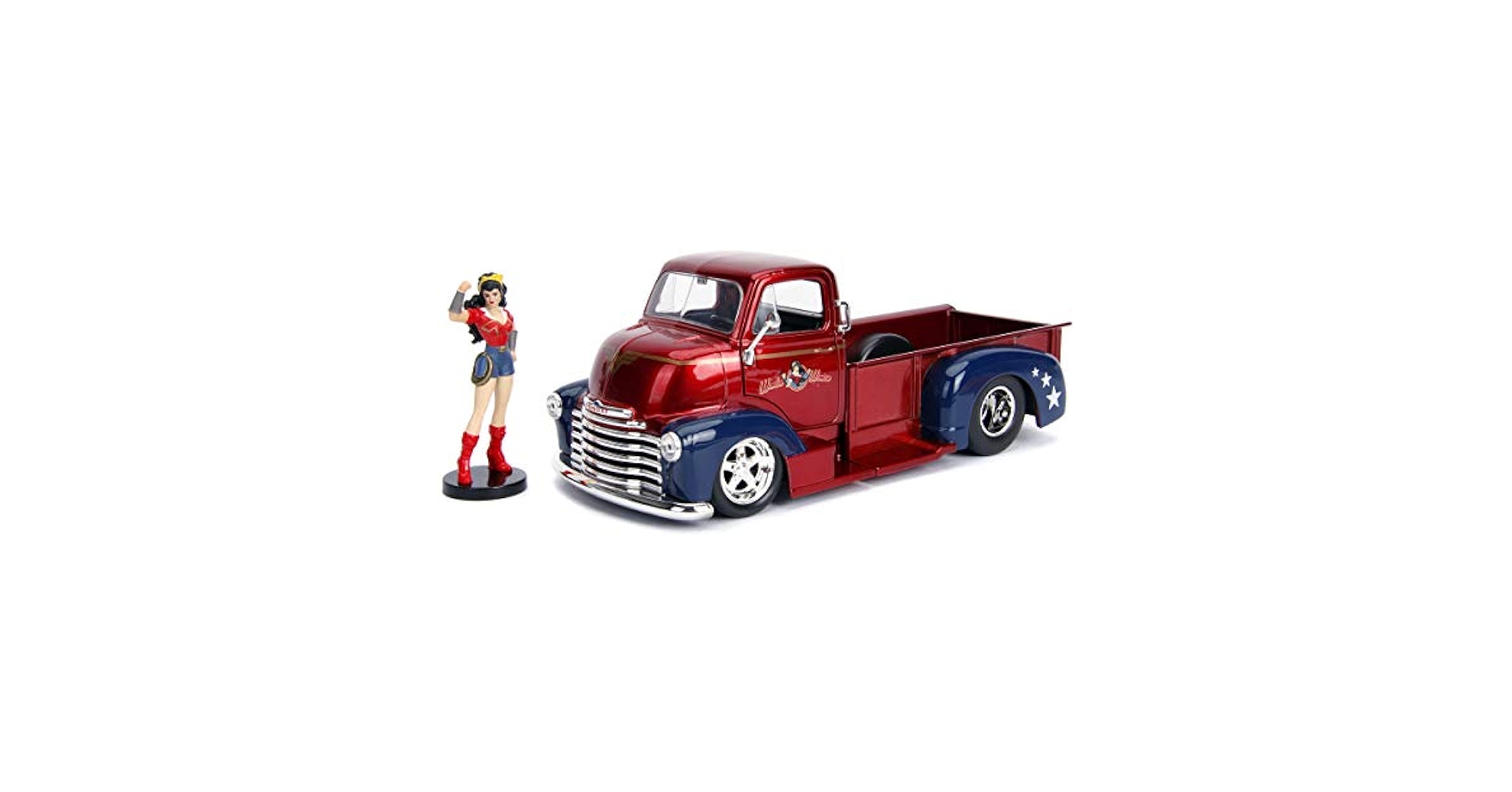 Amazon.com: JADA DC Comics Bombshells 1:24 1952 Chevy COE