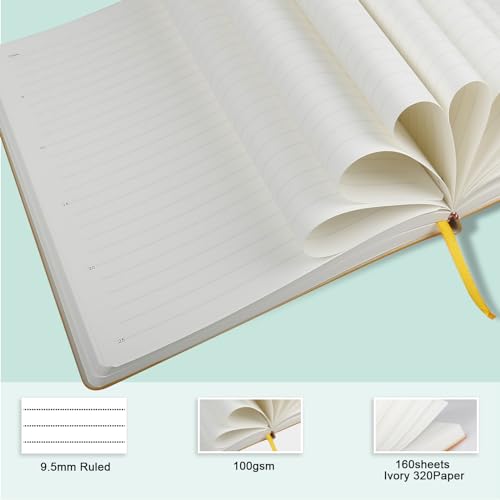Carnet de notes ligné pour journal intime et organisation de bureau B5 - 3