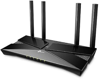 TP-Link WiFi 6 AX3000 Smart WiFi Router (Archer AX50) – 802.11ax Router, Gigabit Router, Dual Band, OFDMA, MU-MIMO, Parental Controls, Built-in HomeCare,Works with Alexa