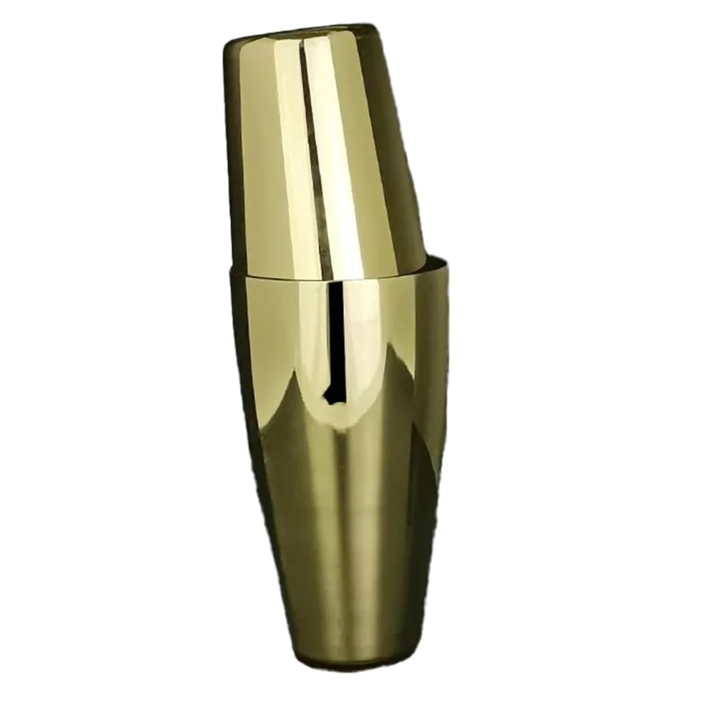 Gvvsjgdbis Bar Shakers, Gold/Silver Boston 850/550ml Cocktail Shaker Stainless Steel Mixer Bartender Tools Gold
