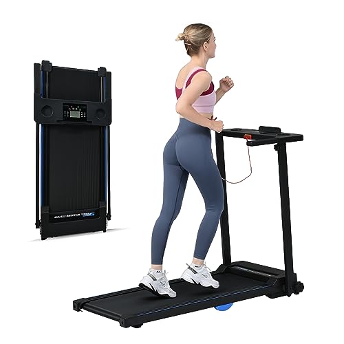 Merax Treadmill-Walking Pad-Under Desk Treadmill-2 in 1 Folding Treadmill for Home, Office, 2.5HP 12 Preset Programs for Indoor Workout Gym Cardio
