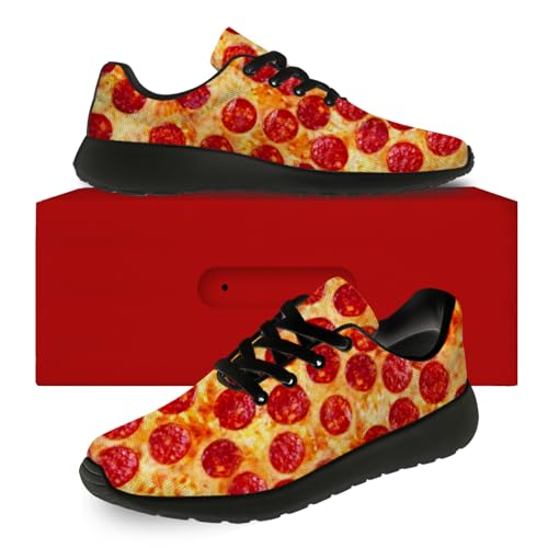 Pizza Shoes Women Men Running Shoes Tennis Walking Sneakers Gifts for Him Her2