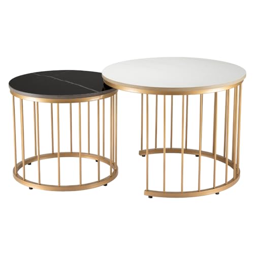Image of Wakefit Center Table | 1 Yr Warranty | Coffee Table for Living Room Wooden, Tea Table for Living Room Wooden, Sofa Table, Free Installation from Brand, Modern Multi-Functional & Wobble-Free(Kaffeost)