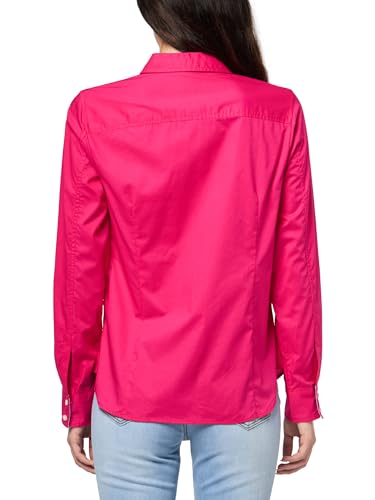 Image of Nautica Women's Button Front Long Sleeve Roll Tab Shirt