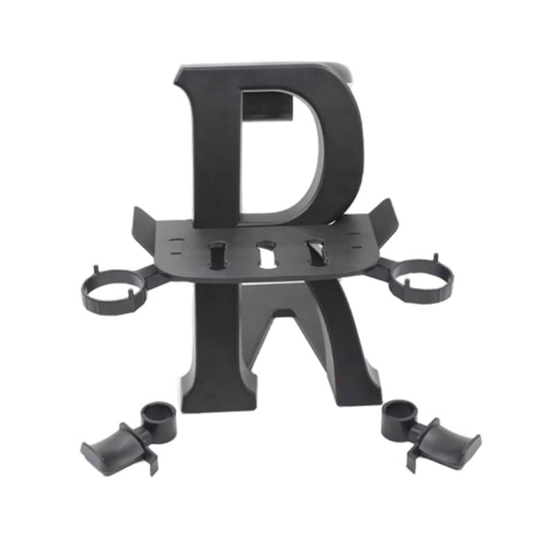 vr headset and touch controllers display stand compatible for pico 4, storage display rack stand for virtual reality headsets handle holder mount station vr controller frame hook (black)