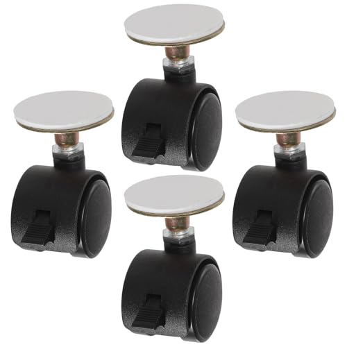 BESPORTBLE 360�x��]�S������ �~�j�L���X�^�[ 37mm �v���� ���炩�ȓ��� �ϏՌ����ɗǂ��Ƌ�L���X�^�[�z�C�[�� 4�Z�b�g �C�I��p�\�R���^���[�ɍœK