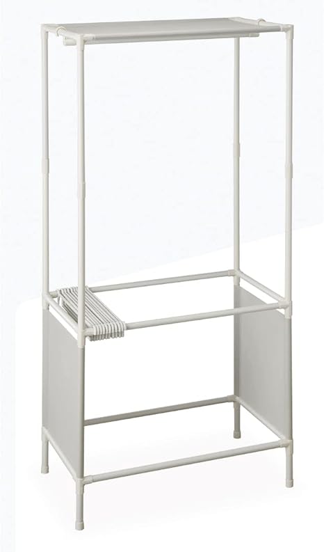 Amazon パイプ ハンガーラック クローゼット 大容量 コートハンガー 収納 洋服掛け シンプルラック おしゃれ 家具 多目的ラック ハンマー付き ハンガーラック オンライン通販