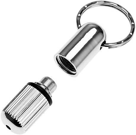 Dophee Ciger Punch Cigar Drill Silver Bags Stainless Steel with Key Chains