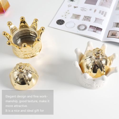 Boîte à bijoux en porcelaine blanche : ne perdez plus vos petits objets