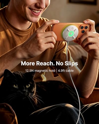 INIU Qi2 Certified 15W Magnetic Wireless Charger w/ Adapter - image 5