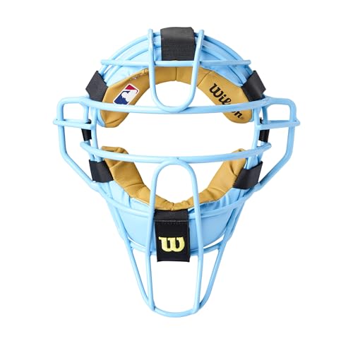 Wilson Dyna-Lite™ Victory Blue Aluminum Umpire Facemask - OSFA