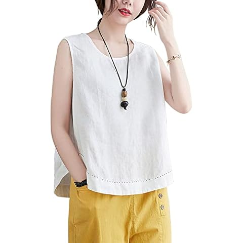 Débardeur Femme Petalum Coton et Lin Cover