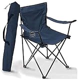 AADGEX Camping Big Chair Portable Fishing Beach Outdoor Collapsible Chairs (Multi-Color) (Pack of 1)