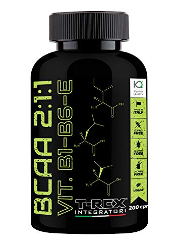 BCAA 2:1:1 200 Comprimidos de 1,5gr 100% CALIDAD KYOWA Obtenido por medio de Fermentación - Suplemento de Aminoácidos ramificados básicos y esenciales con L-Valine L-Leucine L-Isoleucine