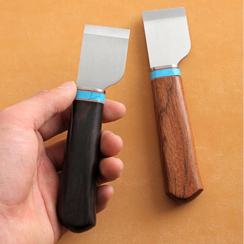 Cuchillo para cuero herramienta portátil para recortar y biselar 4