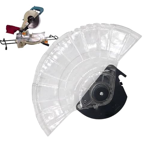 Protector de rueda para amoladoras angulares, cubierta antipolvo de disco de amoladora, accesorios transparentes de 10 pulgadas (254 mm), para carpintería, manualidades, talleres, carpintería