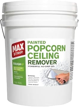 Max Strip Painted Popcorn Ceiling Remover, Heavy Duty Gel, 5 Gal