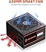 ARESGAME AGV Series 500W Power Supply, 80 Plus Bronze Certified, Non Modular Power Supply, 5 Year Warranty