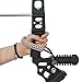 Archery Bow Wrist Sling Braided Adjustable Compound Bow Sling Aluminum Wrist for Compound Bow Crossbow Shooting Target Outdoor Accessory (Colorful)