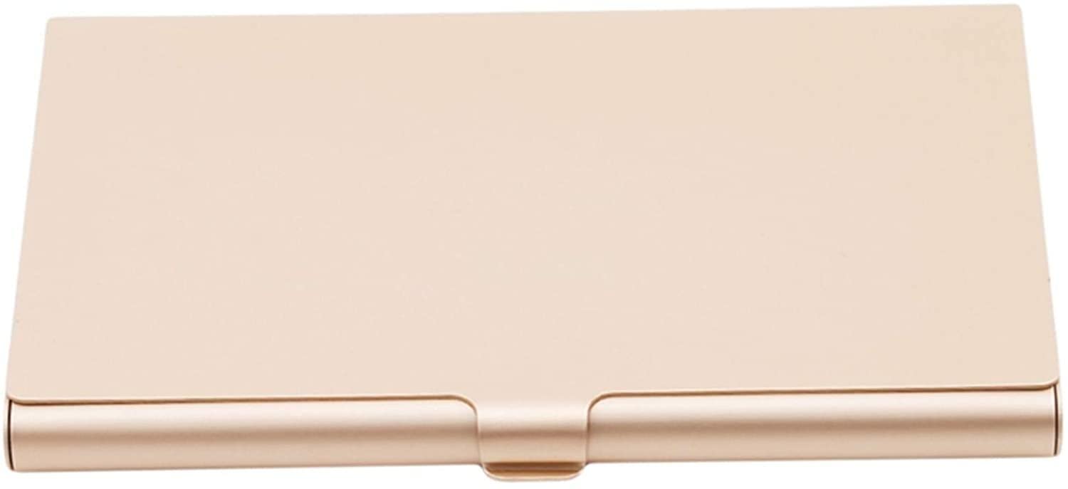 Super Light Business Card Holder Professional Aluminum Alloy Business Name Card Case Keep Business Cards in Immaculate Condition