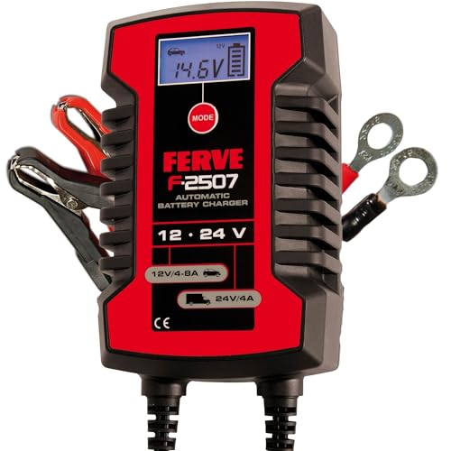 Ferve F-2507 Cargador Automático de Baterías de Plomo Ácido