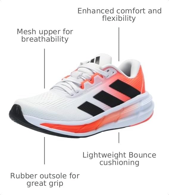 Image of adidas Mens Questar 3 Running Sneakers Shoes - Blue