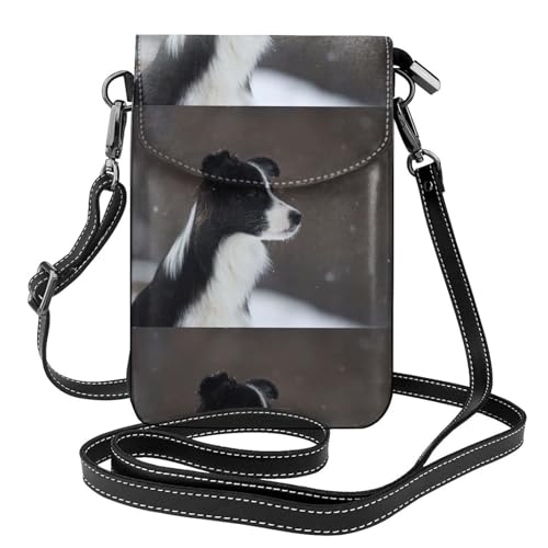 Pochettes pour téléphone portable femmes : petit sac bandoulière cuir PU