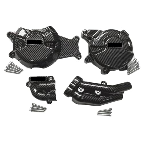 Couvercle protection moteur pour XSR700 2014-2024 look carbone