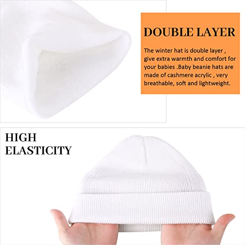 Kids Winter Beanies Soft Warm Knitted Baby Hats Caps Cute Cozy Chunky Winter Infant Toddler Beanies For Boys Girls #TOP2