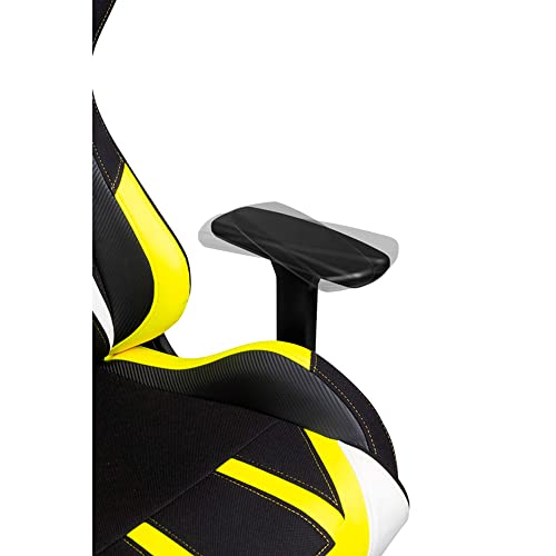 Sedia Ufficio/Sedia Gaming Torino Nero/Giallo (Regolabile) - Sedia gaming - Immagine 7