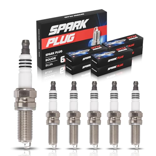 ENA Set of 6 Platinum Spark Plug for 95983 Compatible