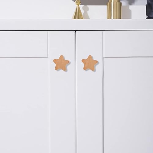 Miniatura 3 de 6 pomos de puerta para niños, diseño de estrellas, luna, nubes, perillas de armario, manija creativa para armario, decoración del hogar