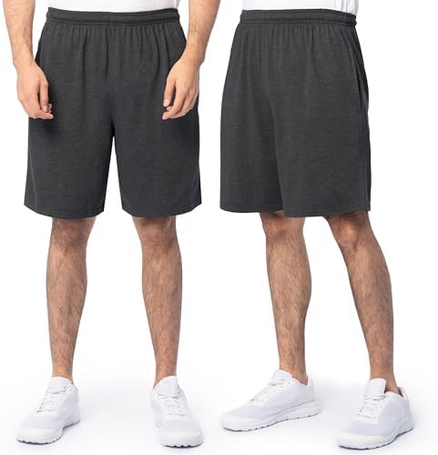Fruit Of The Loom mens Eversoft Cotton Shorts With Pockets (S - 4xl) Casual Shorts