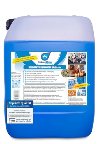 KaiserRein Desinfektionsreiniger 10L Kanister alkoholfrei für...