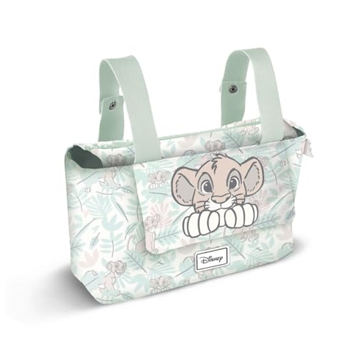 Disney El Rey León Roar-Bolso Organizador Carro Bebé Hamper Mommy, Turquesa, 31 x 27 cm