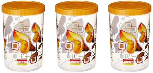 Image of Aristo Storewell203 Plastic Storage Container- 1950 ML (3 pcs Set) (12.9(D) x 19cm)